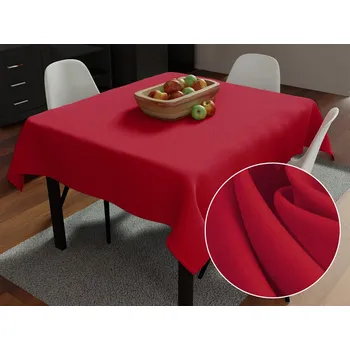 ubrus Dekorační čtvercový ubrus Rongo RG-087 Jahodově červený 40x40 cm