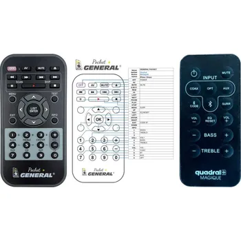 General QUADRAL MAGIQUE - náhradní dálkový ovladač