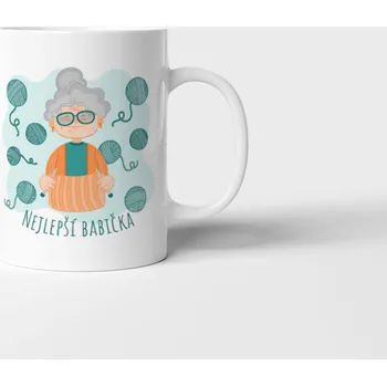 Hrnek Nejlepší babička - Červená