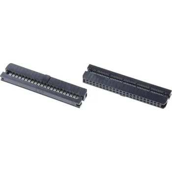 Elektrický konektor Konektor IDC, řada: AWP2, rozteč: 2.0mm, počet kontaktů: 44, počet řad: 2, orientace těla: Pravý úhel, Samice, Kabelová