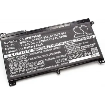 Baterie k notebooku VHBW Baterie pro HP Pavilion M3-U / Stream 14, BI03XL, 3600 mAh