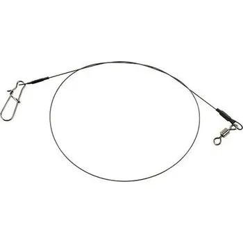 2ks - Ocelové Lanko Rage 7 Strand Titanium Leader 50cm 18kg