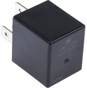 Relé Automobilové relé SPDT zásuvné 12V dc CB