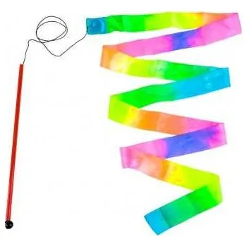 Stuha Gymnastická stuha duhová, 2m