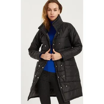 Dámský kabát Z6647 DÁMSKÝ KABÁT DEWBERRY dewberry černá 2525771