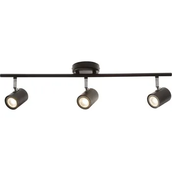 ACA DECOR Stropní bodové svítidlo ORFEAS 3xGU10, černá barva