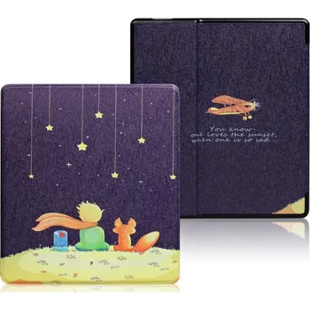 Pouzdro na čtečku elektronické knihy Armori Trimer T162, pouzdro pro Amazon Kindle Oasis 2/3 - magnetické zavírání, AutoSleep, motiv Little Prince + BONUSY