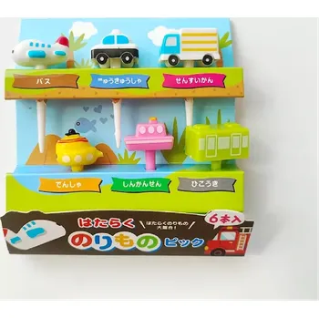 Napichovátka - DOPRAVNÍ PROSTŘEDKY (A) - 6 ks (Značka: JETTING)