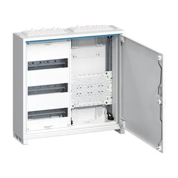 Rozvaděč Hager FWB32K1 Rozvaděč nástěnný FWB IP30, tř. ochr.II, multimediální, 550x550x161, 36 mod. + MP, perf. dveře