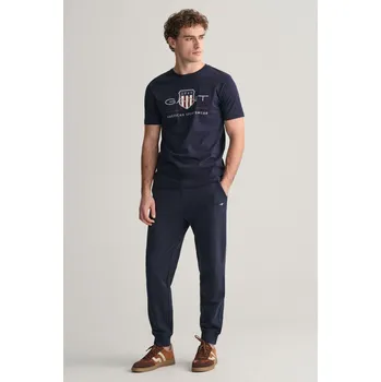 TEPLÁKY GANT REG SHIELD SWEATPANTS EVENING BLUE