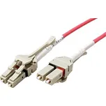 Optický patchkabel LC-LC 50/125 (multi mode), duplex, OM4, Low-Loss, uniboot, 15m