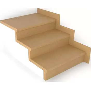 Schodiště TOPSTEP FLEX Schodový nášlap 340 Buk světlý