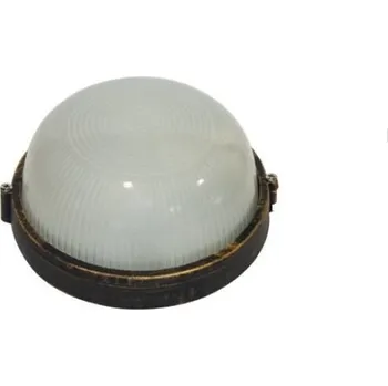 Venkovní osvětlení ACA Lighting Venkovní přisazené svítidlo HI5012GB max. 40W/E27/IP45, Gold-black