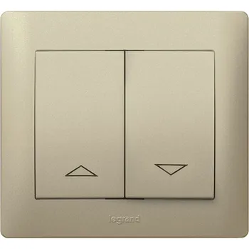 vypínač GL TITAN KRYT OVL.ŽALUZIÍ DVO. *771414 Legrand