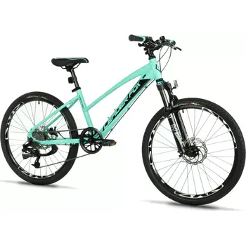 Dětské kolo Dětské kolo Leader Fox Capitan 24 dívčí černá světle zelená