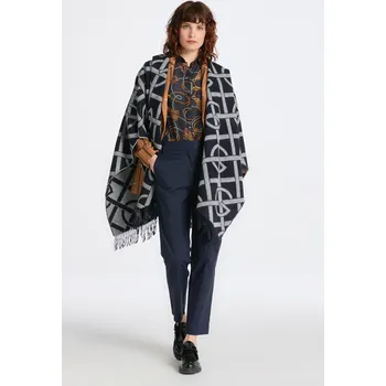 Dámské kalhoty KALHOTY GANT SLIM SLACK EVENING BLUE