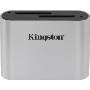Čtečka paměťových karet Kingston Workflow Dual-Slot SDXC UHS-II Card reader USB 3.0