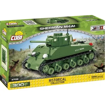 Stavebnice COBI COBI World War II 2708 Sherman M4A1