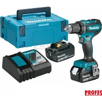 Vrtačka Makita DHP485RFJ aku bezuhlíková příklepová vrtačka