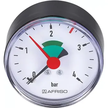 Afriso Manometr 63 mm 3/8"-2,5 bar - axiál