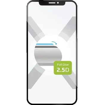 Ochranné tvrzené sklo FIXED Full-Cover pro Honor 90 Smart, lepení přes celý displej, černé