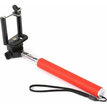 Selfie tyč Selfie tyč Omega Selfie Stick Platinet Sport Teleskopická tyč na tyč červená (OMMPKR)
