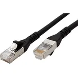 S/FTP patchkabel kat. 6a, LSOH, 80m, černý