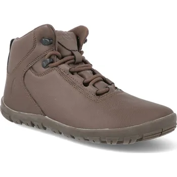 Dámská zimní obuv Barefoot kotníkové boty Freet - Tundra Brown hnědé Velikost: 39