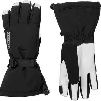 Rukavice Dámské lyžařské rukavice SealSkinz Fransham Velikost rukavic: M / Barva: bílá/černá