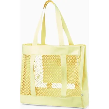 Kabelka Dámská taška PUMA CORE NET SHOPPER YELLOW PEAR unisize
