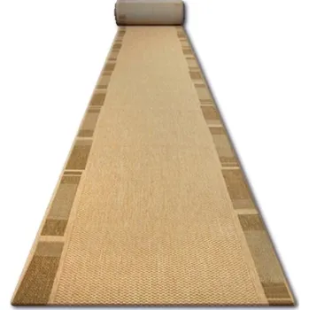 Koberec Balta Běhoun Sisal Floorlux 20195 mais / káva Šíře: 70 cm