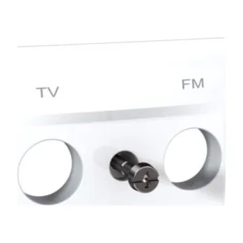 Elektrická zásuvka Centrální deska pro antenní zásuvku R-TV, polar Unica MGU944018