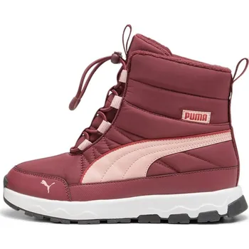 Chlapecké tenisky Dětské boty PUMA EVOLVE BOOT JR 392644-04 RED EU 37 (UK 4)