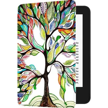 Pouzdro na čtečku elektronické knihy Pouzdro Durable Lock KPW4-05 pro Amazon Kindle Paperwhite 4 (2018) - Tree + BONUSY