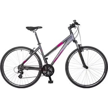 SCUD TILIA LADY 28" Lady ALTUS 3x7 šedá V-brake (ZDARMA Doprava + Dárek)