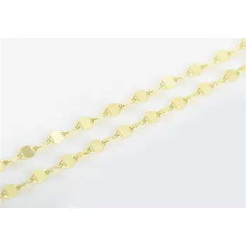 Řetízek Zlatý řetízek valentina 50cm ZLR874F + DÁREK ZDARMA