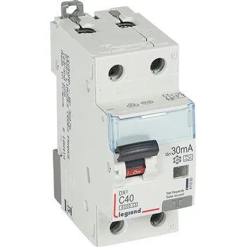 Proudový chránič DX3 KOMB. 1+N C40 30MA A 6KA *411065 Legrand