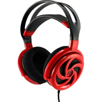 Sluchátka Thermaltake eSPORTS Headset Shock Spin Red, herní headset, červený