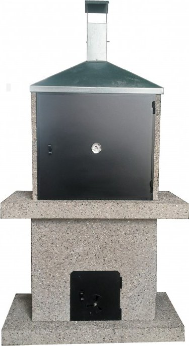 Zahradní udírna betonová 80