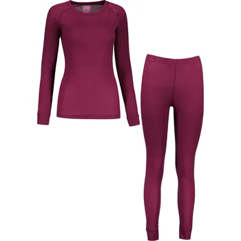 Set dámského termoprádla Dámský termo set ALTISPORT BEDELIA VÍNOVÁ 48