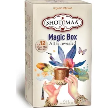 Čaj Shoti Maa BIO Hari mix čajů: Kouzelná krabička 12 sáčků
