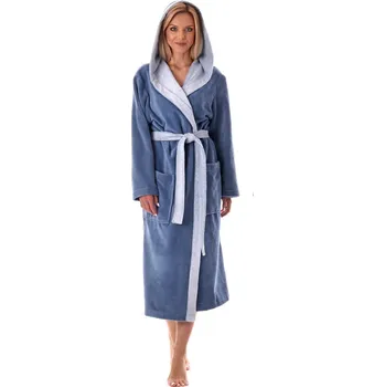 Dámský župan Dámský župan s kapucí Tampa duo 3959 5456 denim vel.L - Vestis
