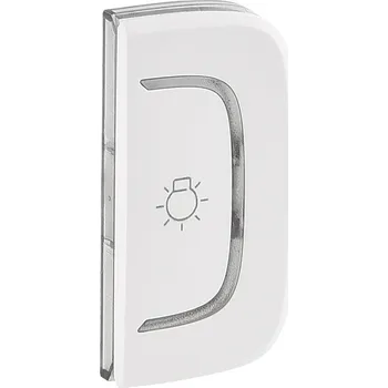 vypínač Valena ALLURE krytka 1 modulová pro MYHONE pravá symbol světla barva bílá*755494 Legrand