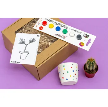 Gardners Dárková sada pro děti "Pomaluj si květináč"