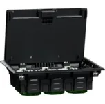 Unica System+ - Podlahová krabice L plastová 6 modulů 45x45 *INS52122 Schneider Electric