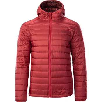 Pánská Prošívaná bunda HI-TEC CARSON M000150140 – Červená XL