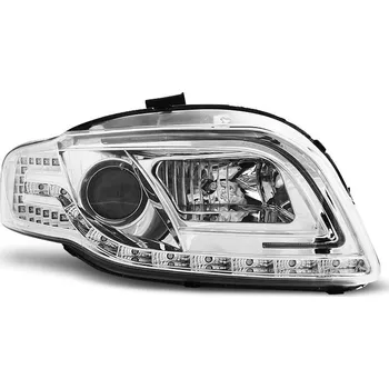Přední světlomet TUNING-TEC Přední světla Audi A4 B7 04-08 - chrom LED TUBE LIGHTS 1