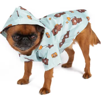 Obleček pro psa Pláštěnka pro malé psy Barva: Růžová, Velikost: L