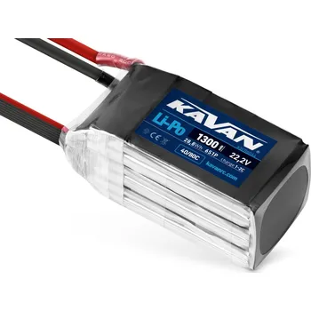 RC náhradní díl KAVAN Li-Po 1300mAh/22,2V 40/80C, 28,8Wh - expresní doprava