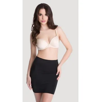 JULIMEX Spodnička POLHALKA SOFT&SMOOTH černá - S